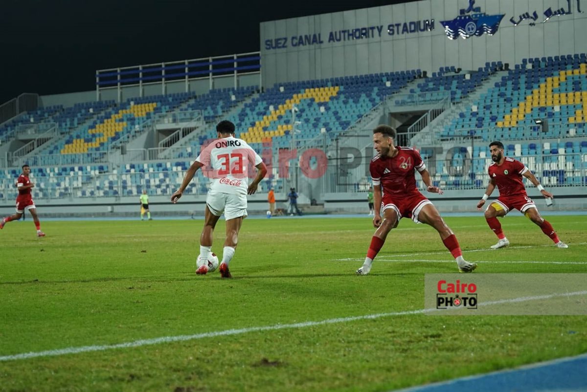 مباراة الزمالك ومودرن سبورت في الدوري الممتاز