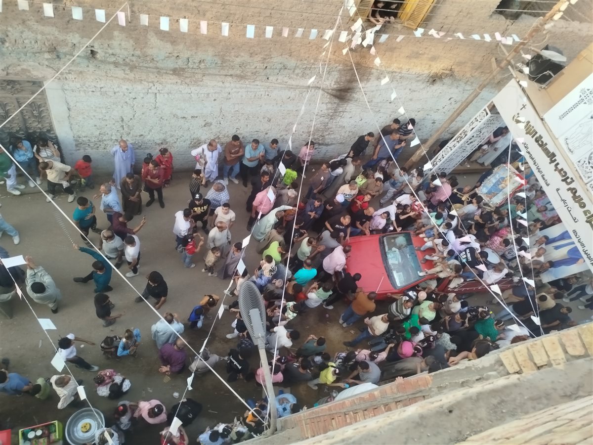 الاحتفال بمولد السيدة العذراء مريم في قرية السلامية