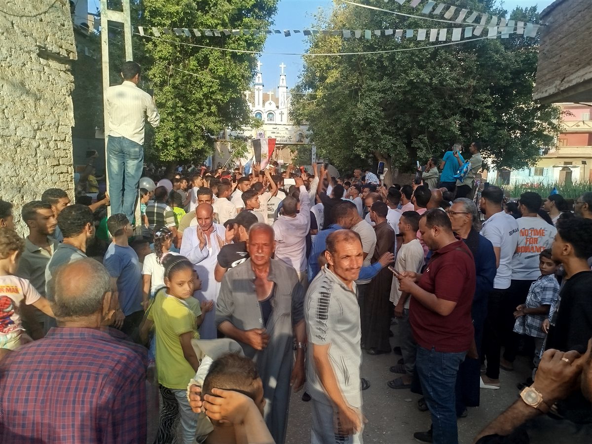 الاحتفال بمولد السيدة العذراء مريم في قرية السلامية