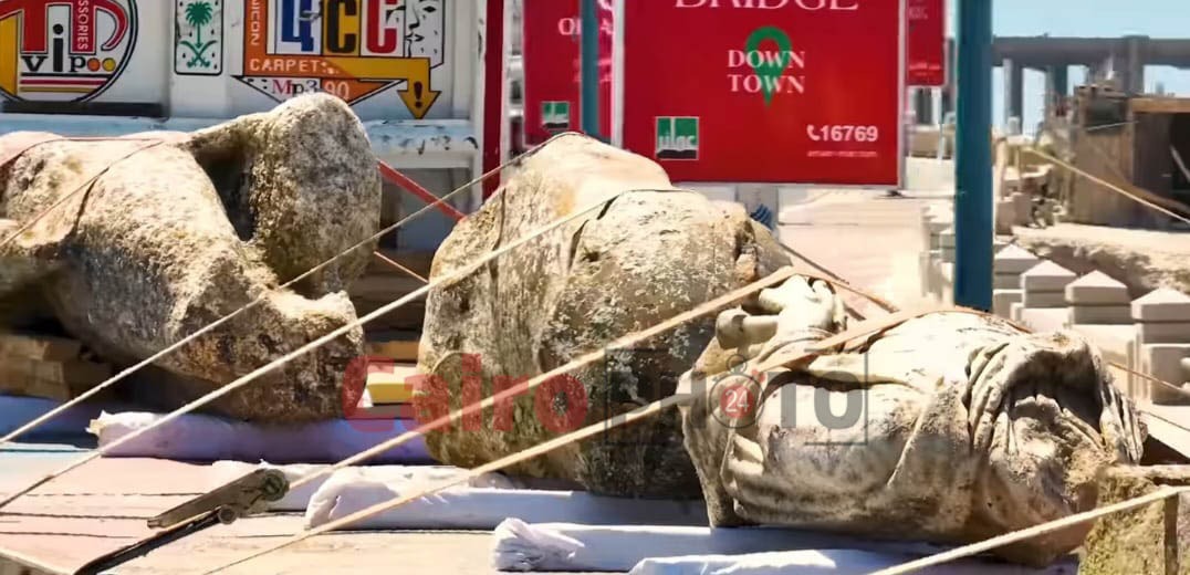 نقل القطع الأثرية الغارقة إلى المسرح اليوناني