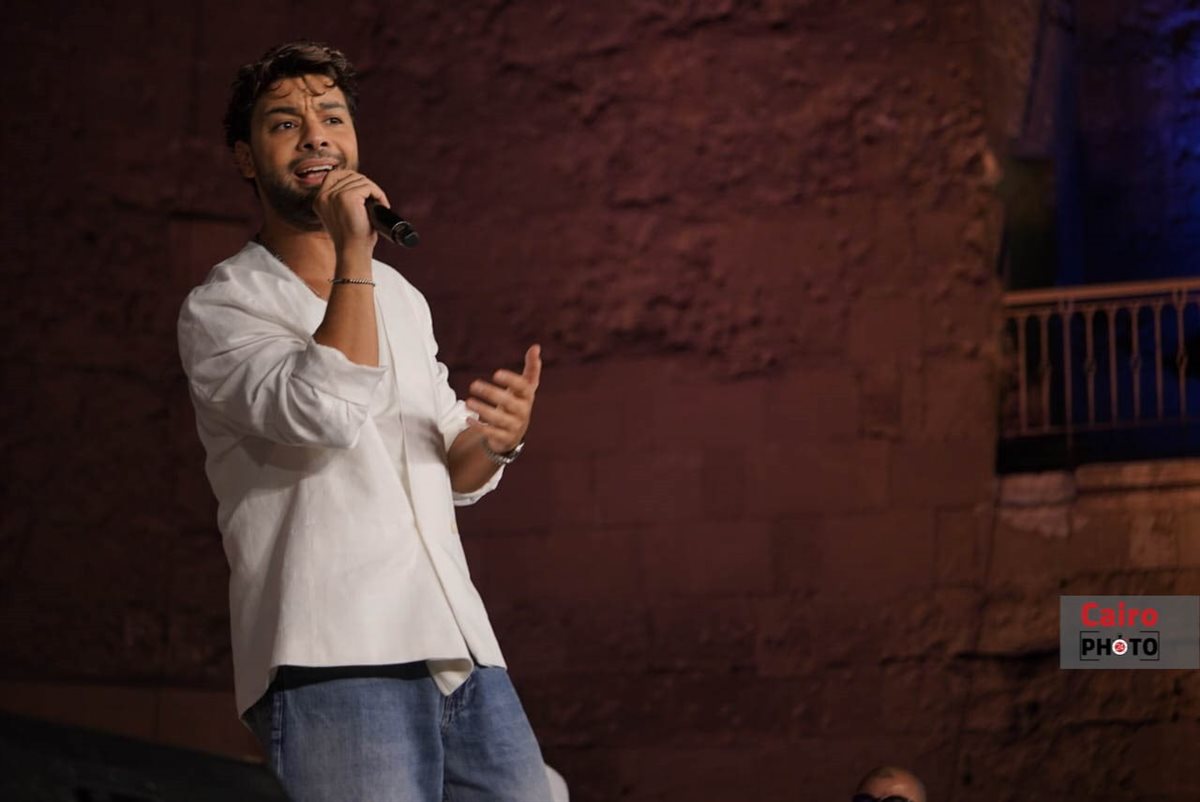 أحمد جمال يُشعل حفلة بـ ختام فعاليات مهرجان القلعة في دورته الـ 33|صور