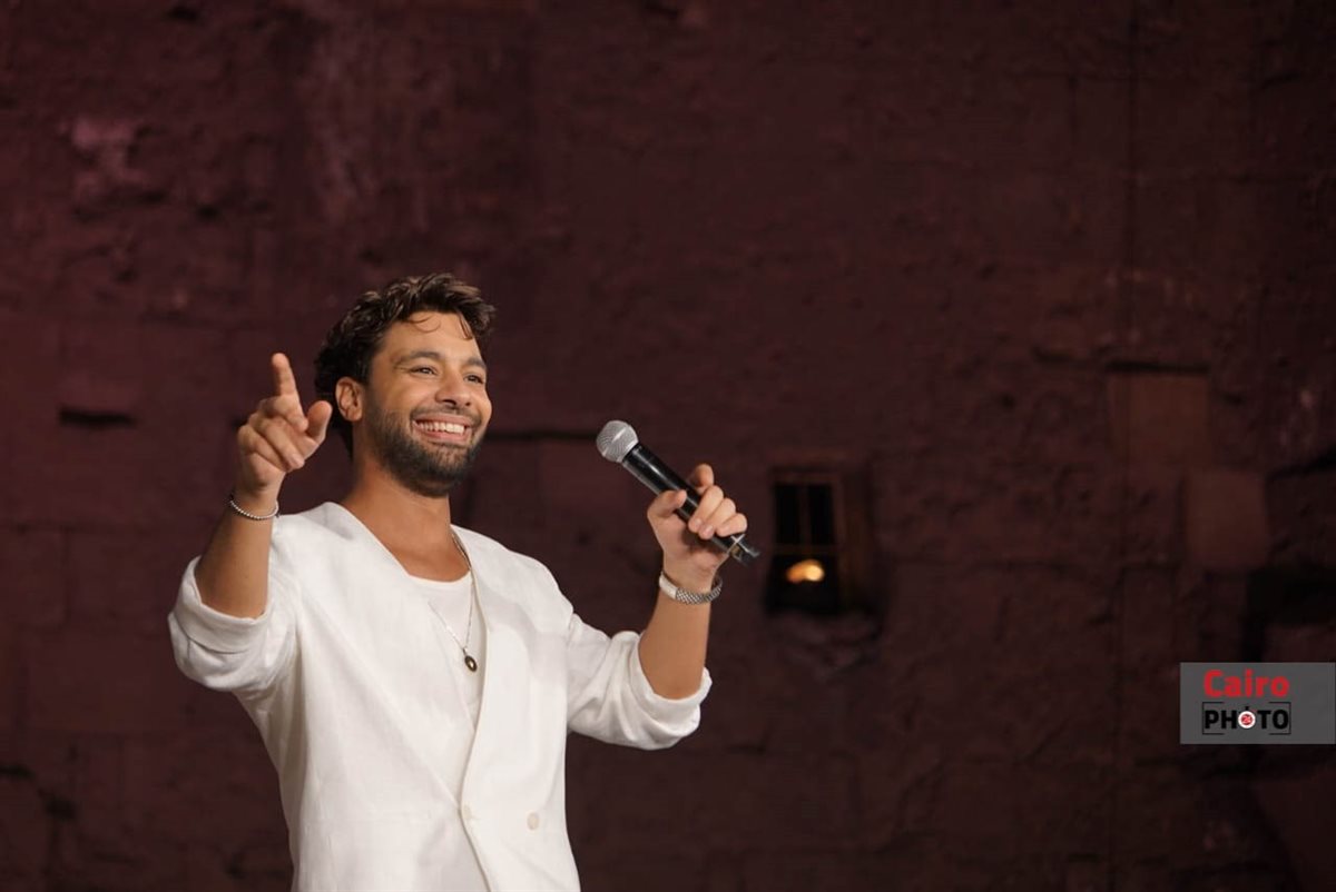 أحمد جمال يُشعل حفلة بـ ختام فعاليات مهرجان القلعة في دورته الـ 33|صور