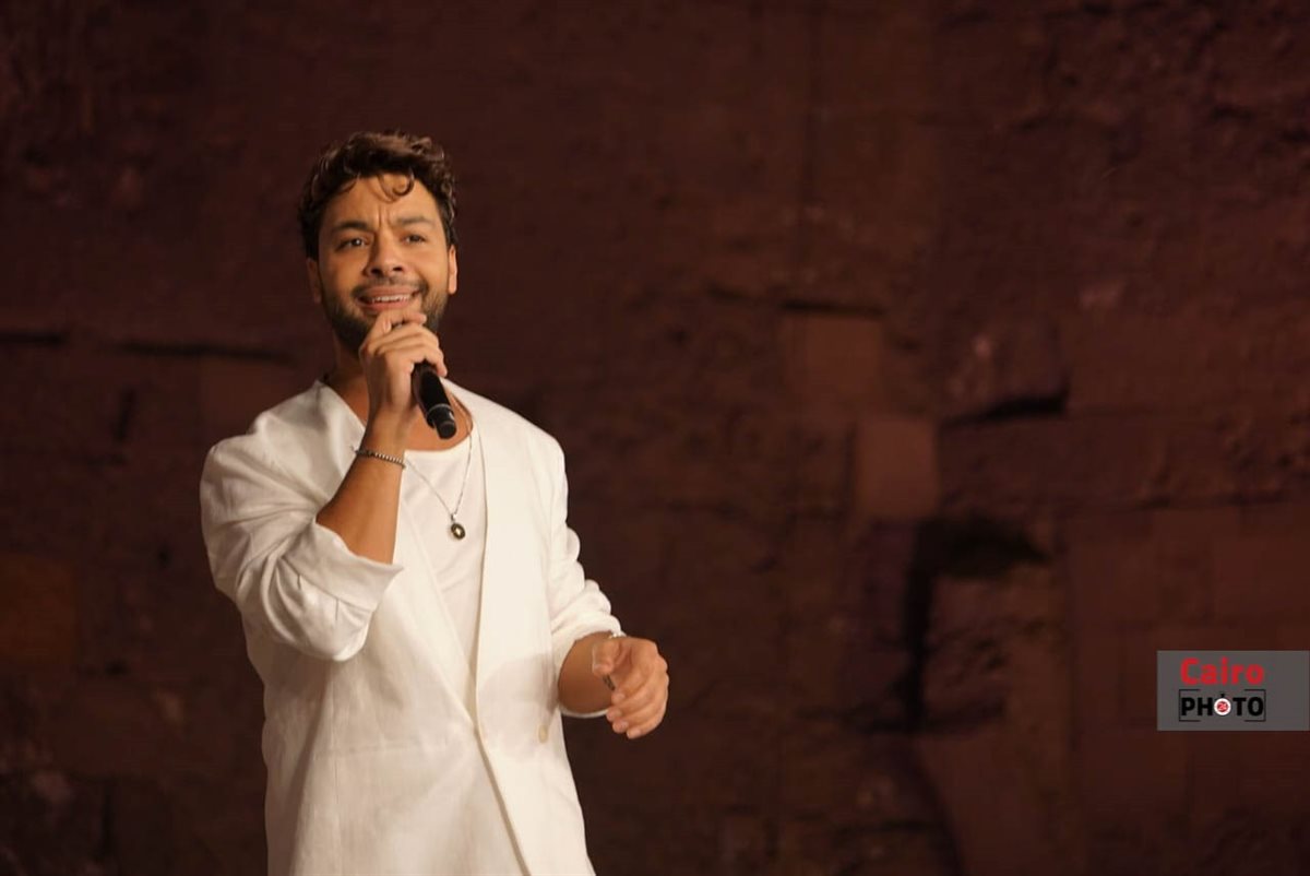 أحمد جمال يُشعل حفلة بـ ختام فعاليات مهرجان القلعة في دورته الـ 33|صور