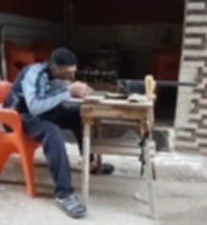 المتهم والمضبوطات&nbsp;