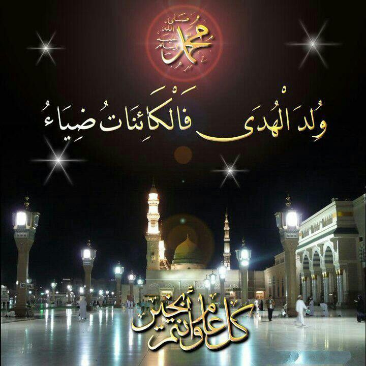 صور تهاني المولد النبوي الشريف