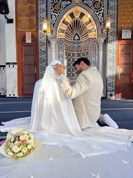 جلسة تصوير عروسين