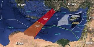 ترسيم الحدود بين ليبيا وتركيا