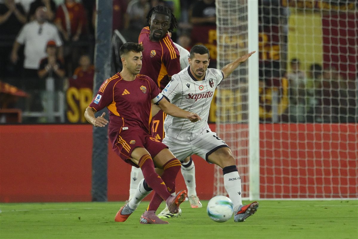 مباراة روما وبولونيا في الدوري الإيطالي