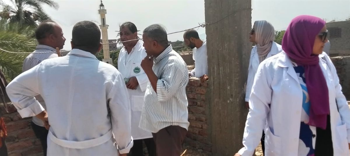 مدير الطب البيطري الدكتور طارق لطفي ومتابعة النسناس