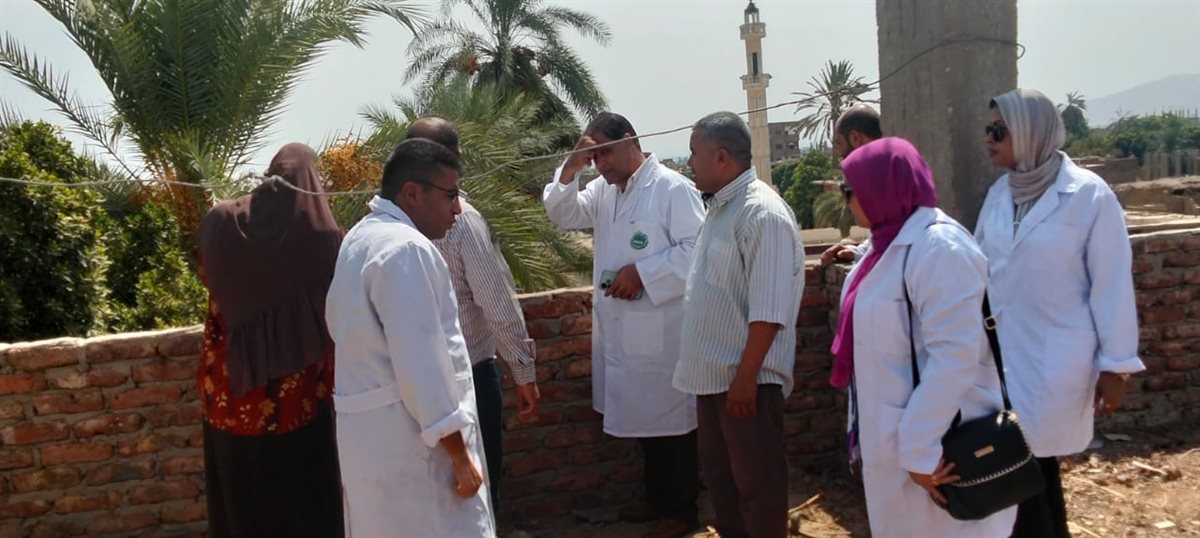 مدير الطب البيطري الدكتور طارق لطفي ومتابعة النسناس