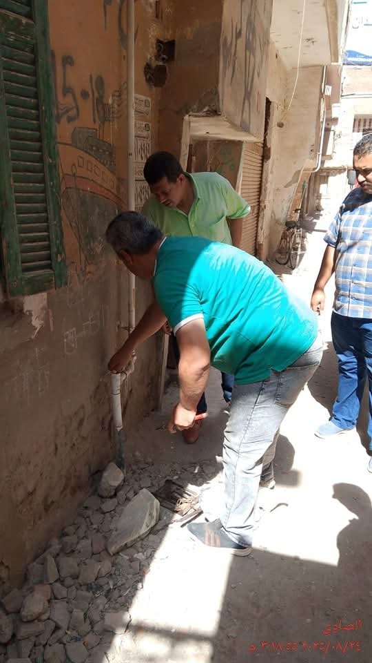 الحماية المدنية تسيطر على التسريب