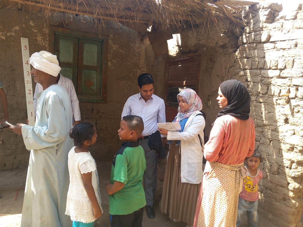 حملات ضد البلهارسيا في الأقصر