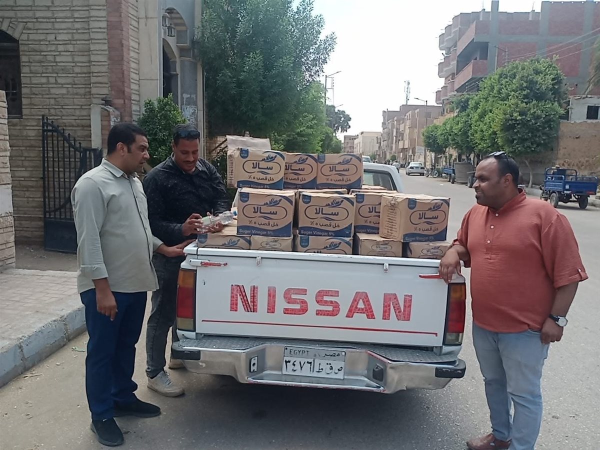 ضبط خل منتهي الصلاحية بالأقصر