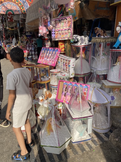 عرائس المولد في الأقصر 