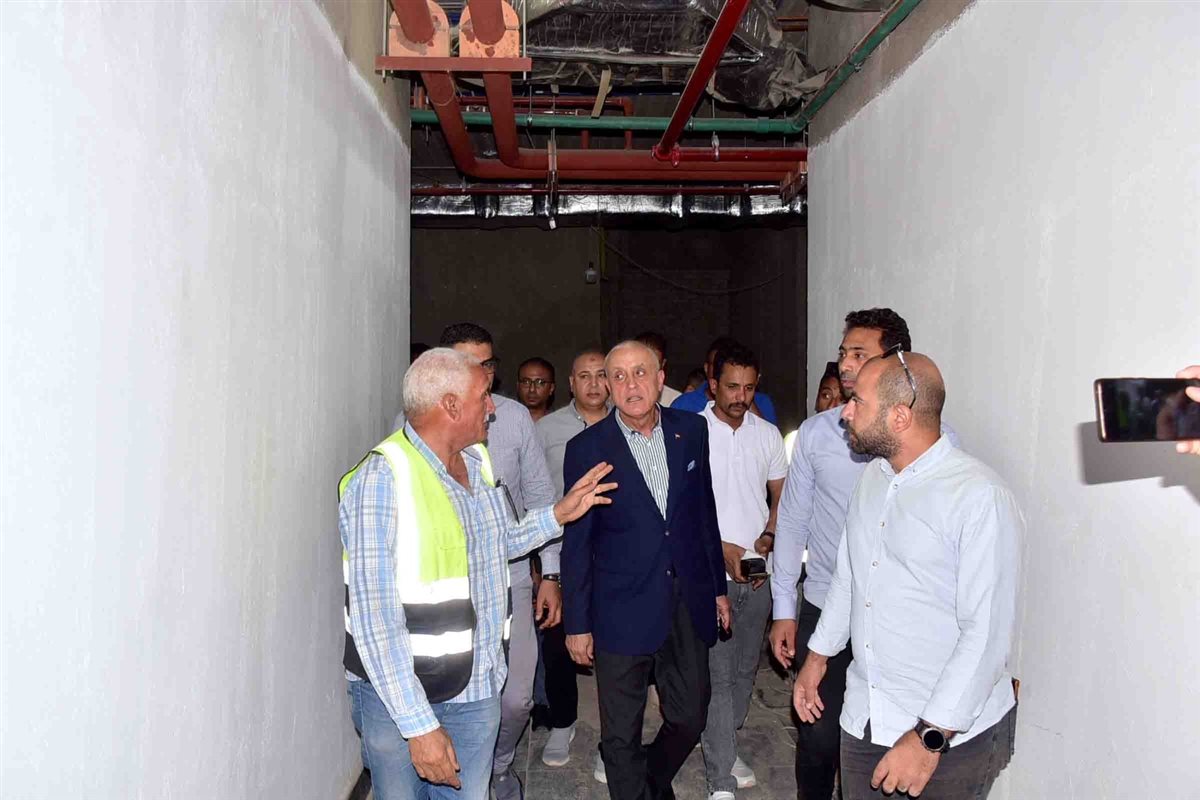 محافظ الأقصر وجولة تفقدية بالبر الغربي