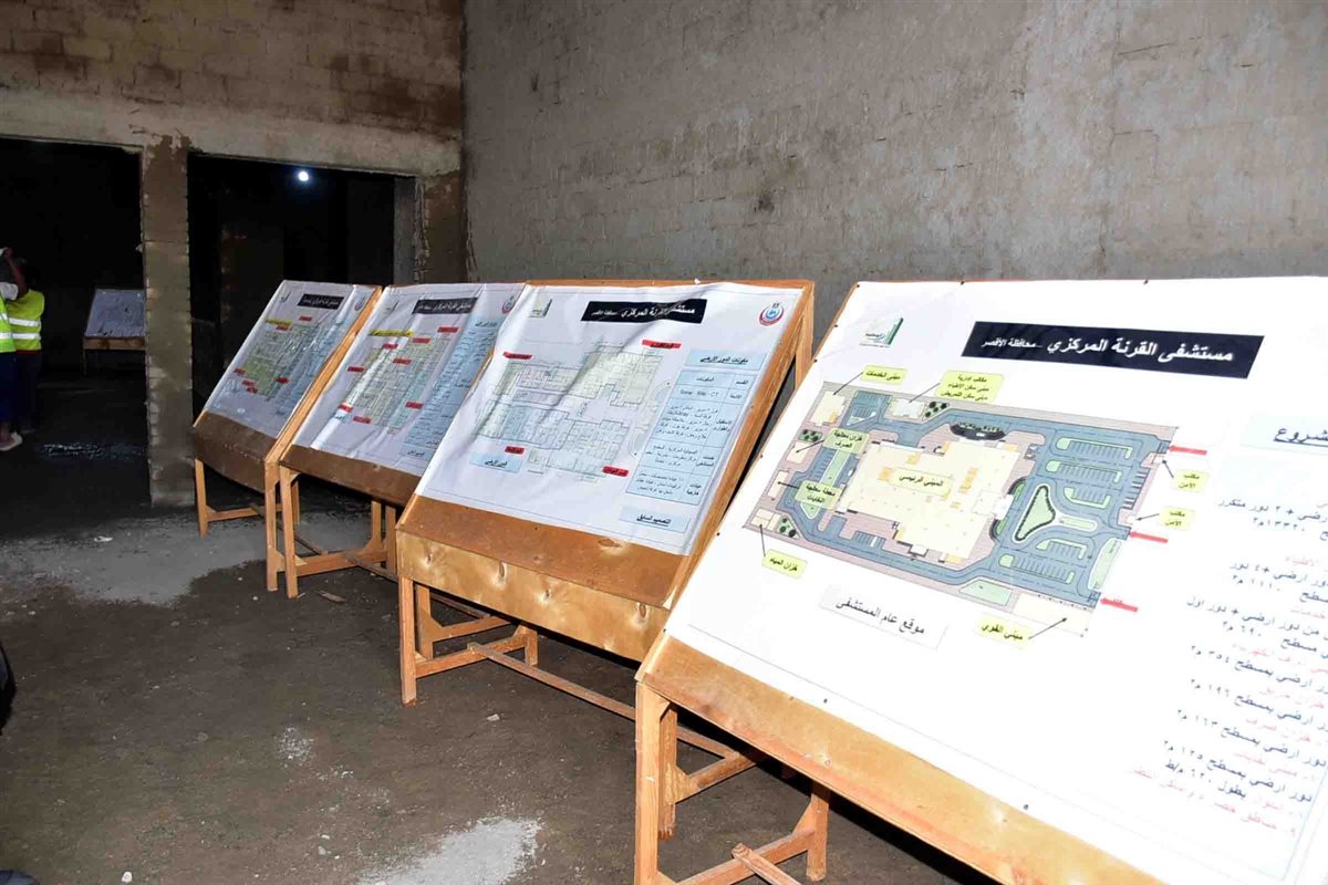 محافظ الأقصر وجولة تفقدية بالبر الغربي