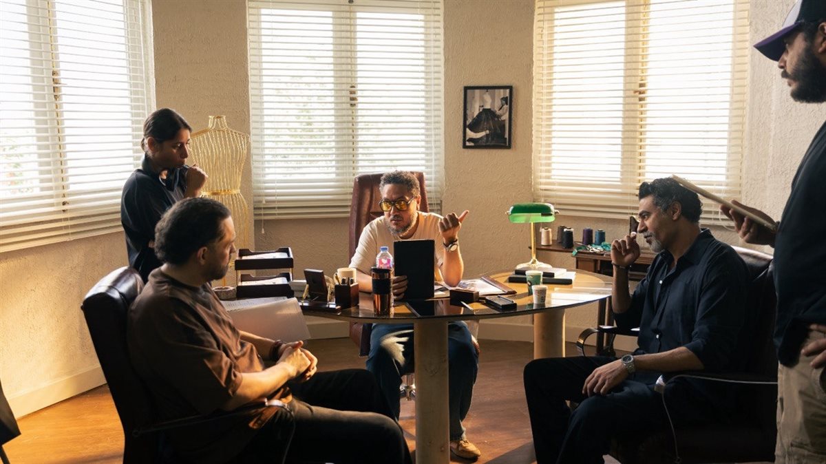 الصور الأولى من كواليس مسلسل وتر حساس 2 بطولة غادة عادل ومحمد علاء