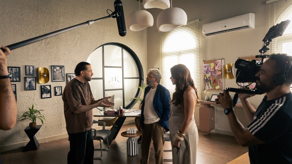 الصور الأولى من كواليس مسلسل وتر حساس 2 بطولة غادة عادل ومحمد علاء