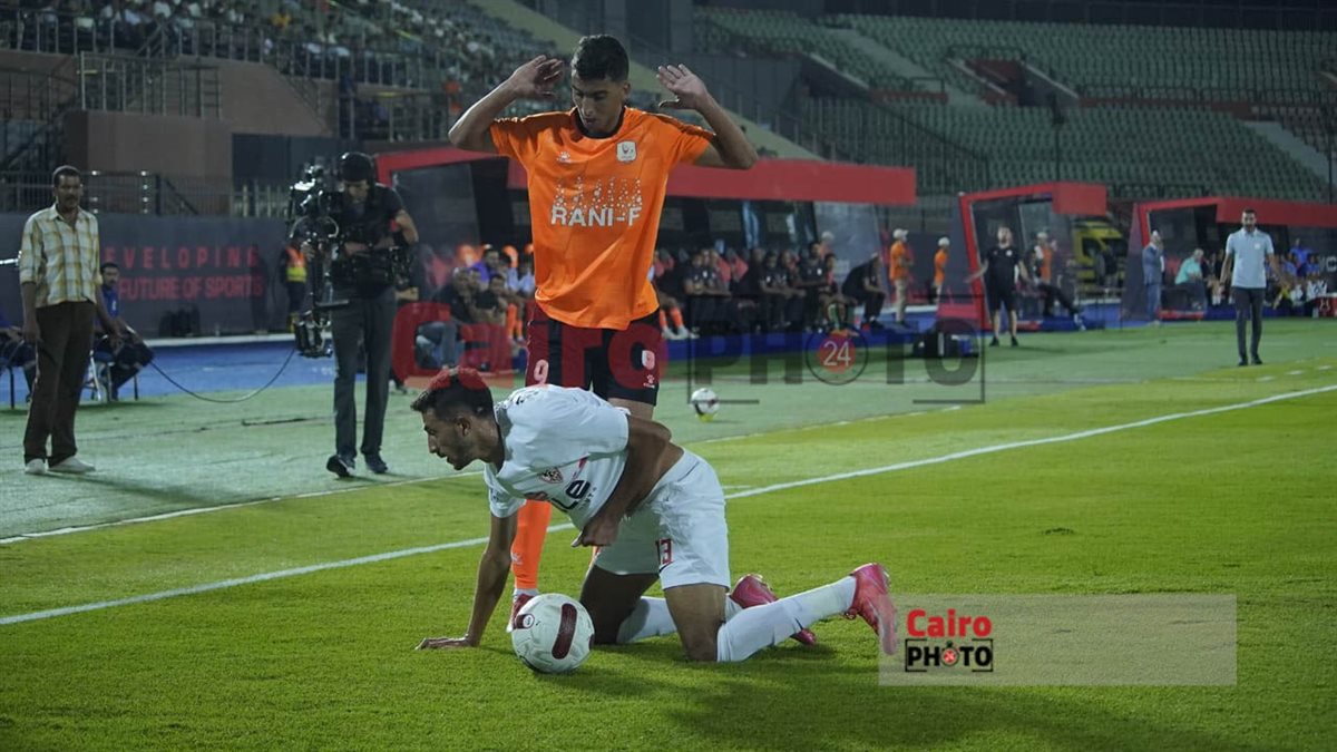 <strong>صورة من مباراة الزمالك وفاركو </strong>