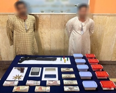 حملة أمنية لضبط بؤر إجرامية لجالبي المواد المخدرة (2)