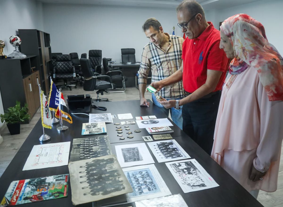 أسرة كابتن عبد الكريم صقر