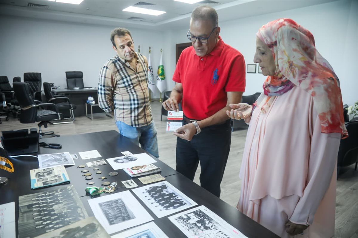 أسرة كابتن عبد الكريم صقر