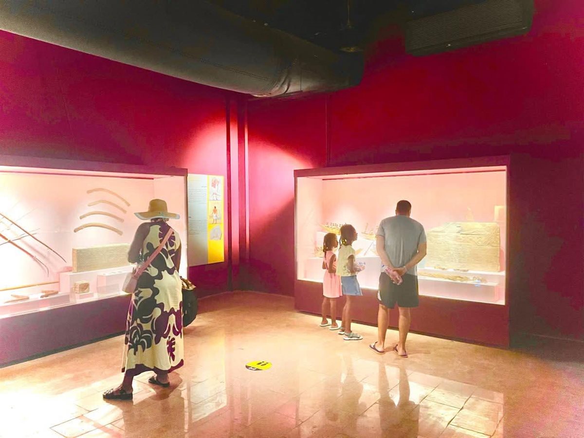 جانب من زيارات متحف الغردقة