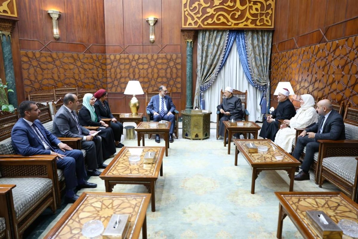 جانب من اللقاء 