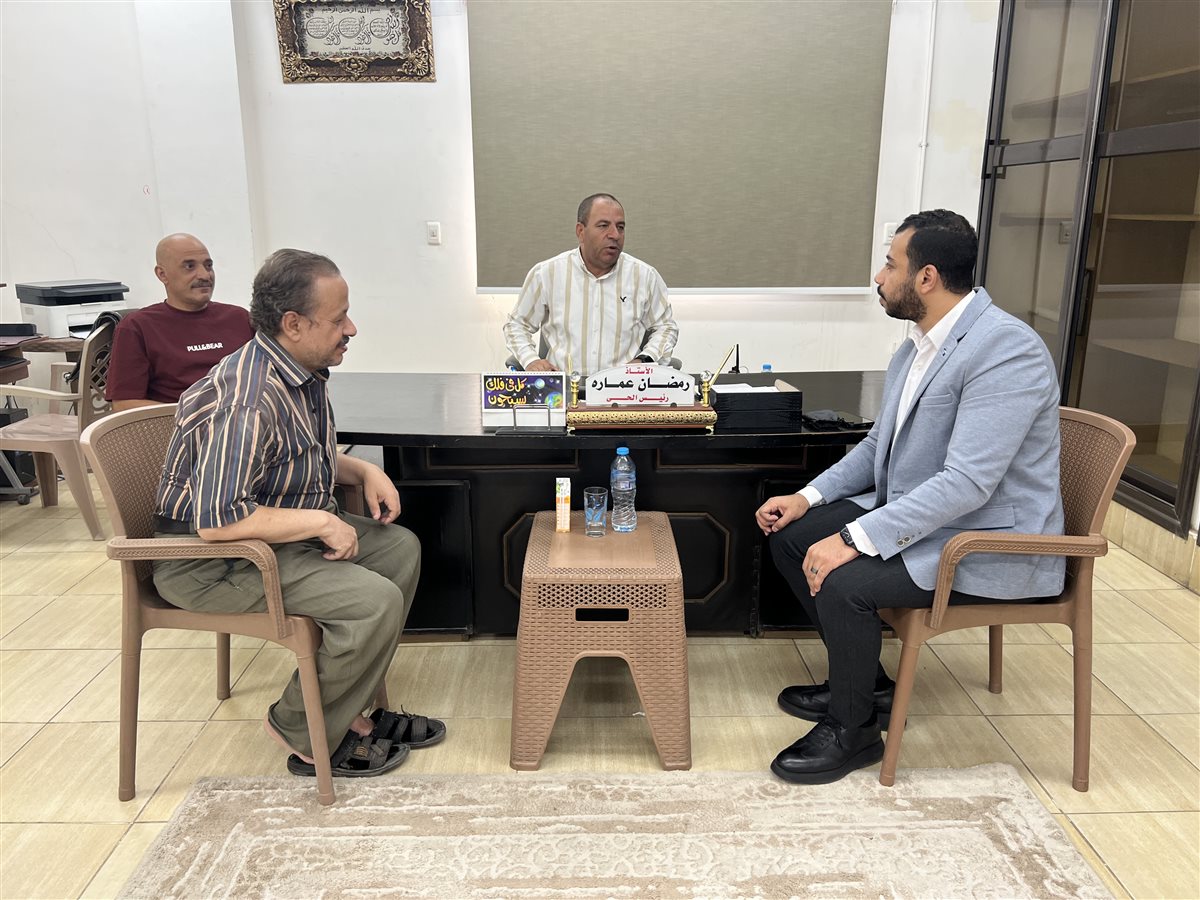 لحظة استقبال عم محمد 