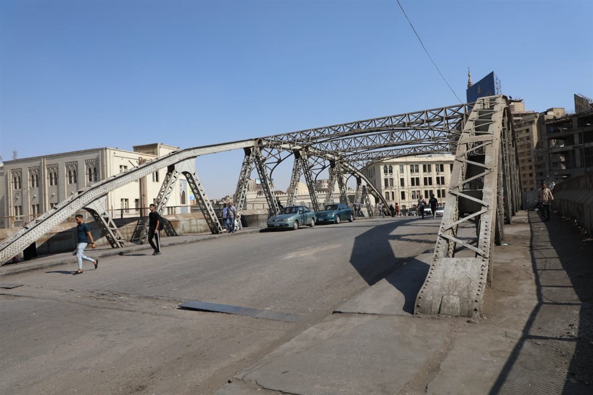 محافظ القاهرة البدء فى ترميم كوبري أبو ليمون