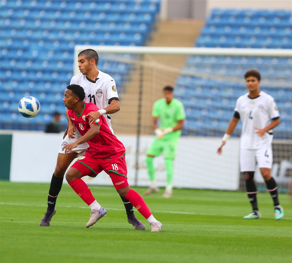 منتخب مصر تحت 17 سنة يسقط أمام عمان في بطولة كأس الخليج للشباب