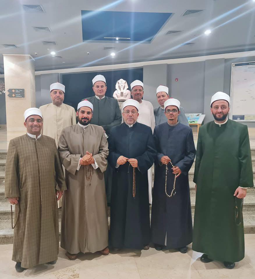 وفد من وزارة الأوقاف يزور متحف آثار شرم الشيخ 