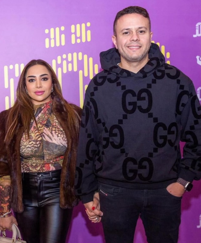 صور المنتج محمد حامد وريم رأفت