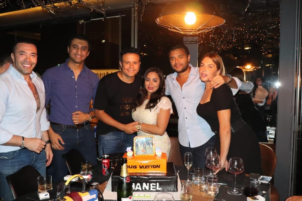 صور المنتج محمد حامد وريم رأفت