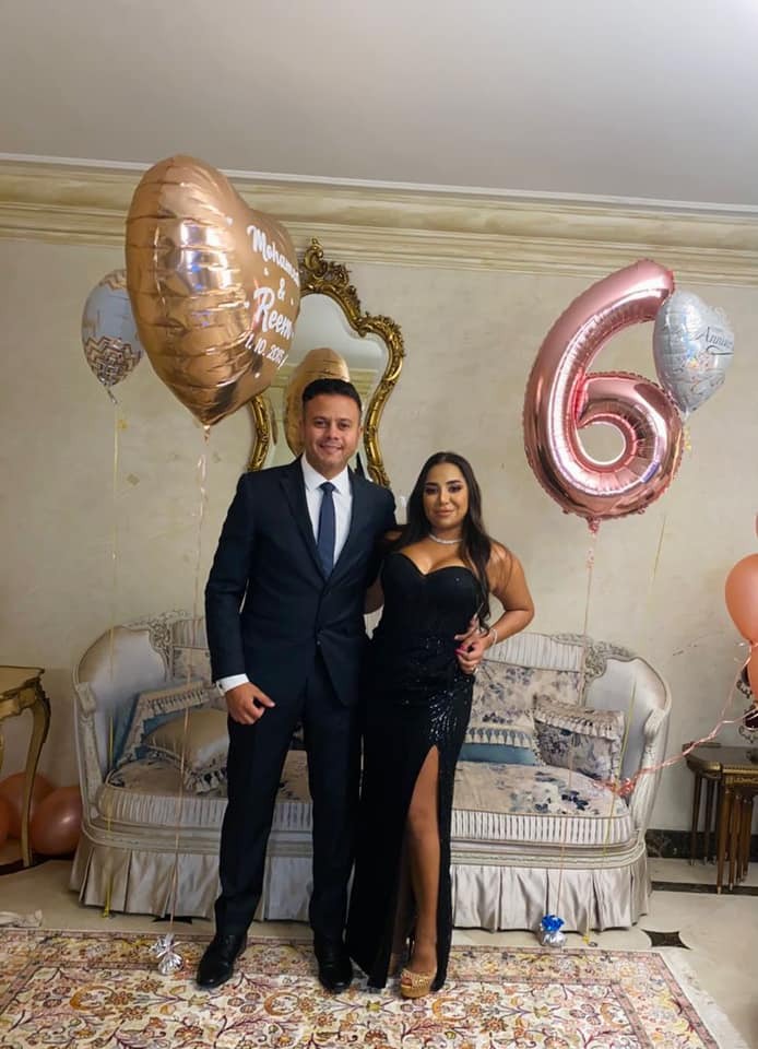 صور المنتج محمد حامد وريم رأفت