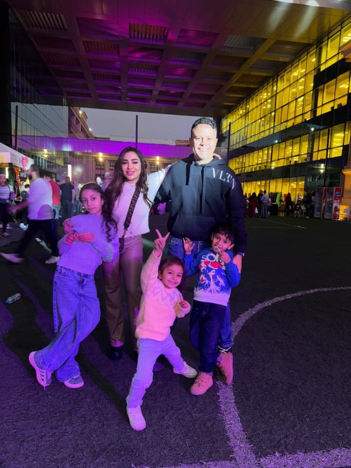 صور المنتج محمد حامد وريم رأفت