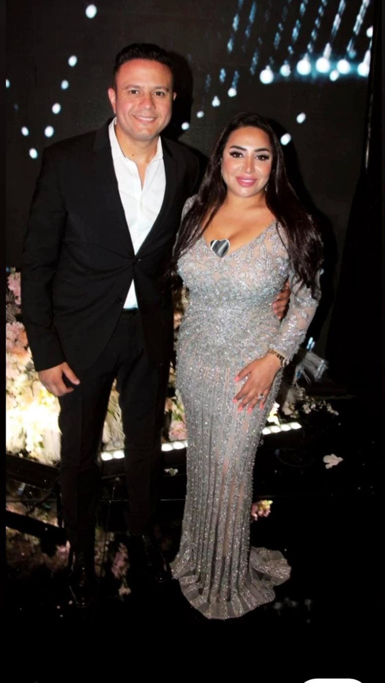 صور المنتج محمد حامد وريم رأفت