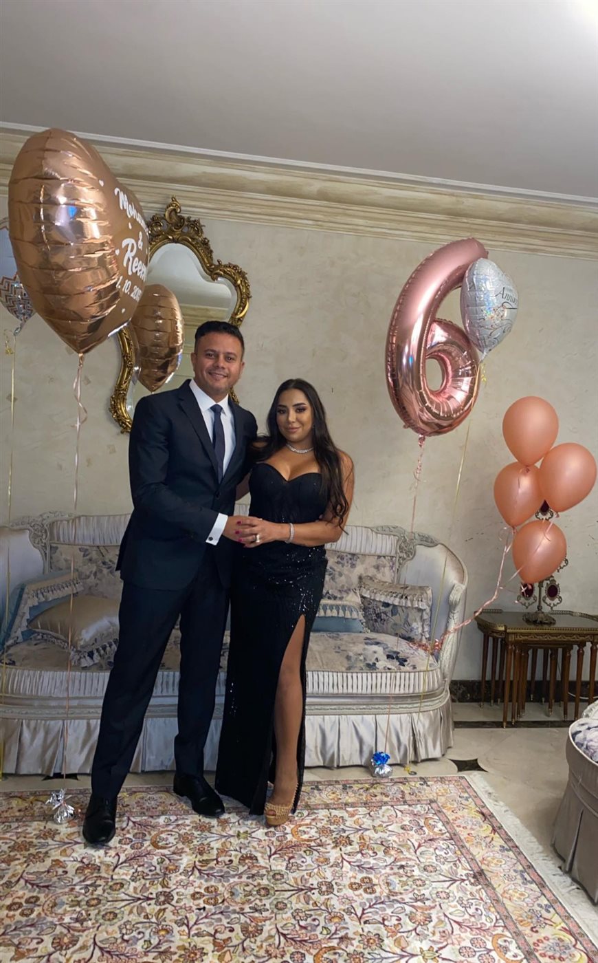 صور المنتج محمد حامد وريم رأفت