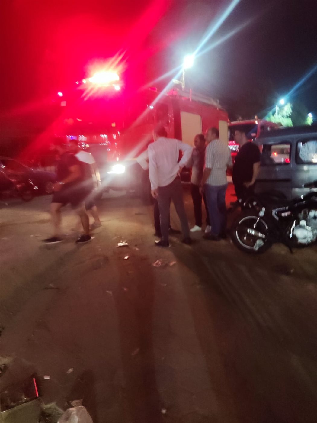 السيطرة على حريق أعلى سطح مستشفى الحسين الجامعي دون إصابات