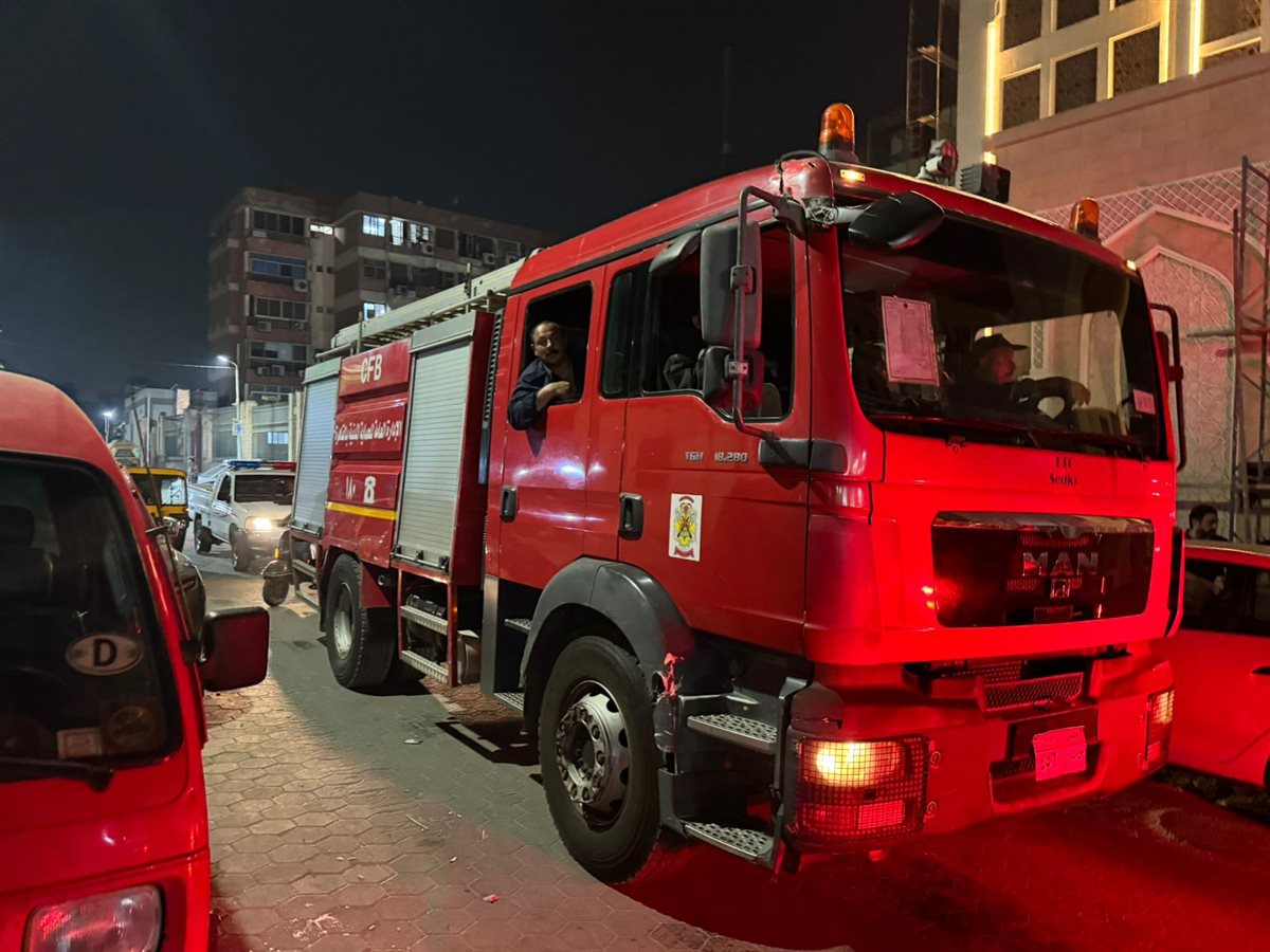 السيطرة على حريق أعلى سطح مستشفى الحسين الجامعي دون إصابات