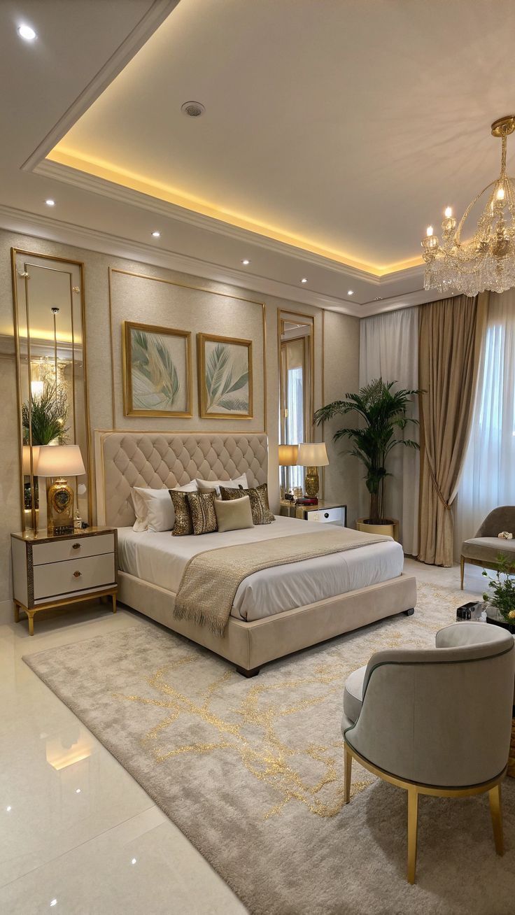 ديكور مودرن 2026 لغرف النوم