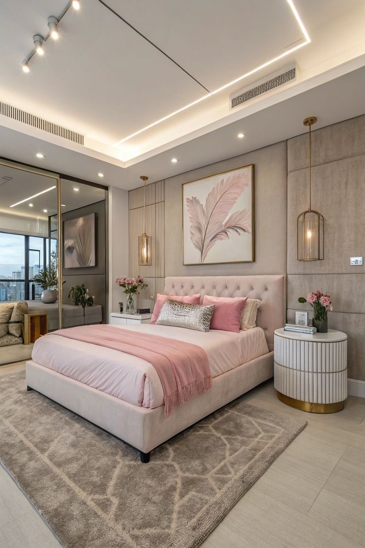 صور غرف نوم مودرن