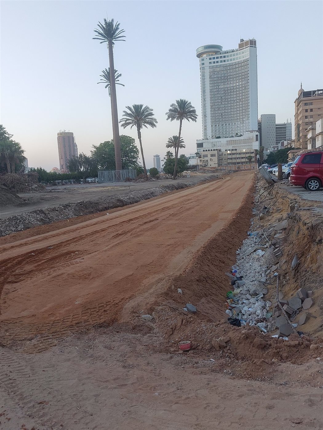 إزالة حديقة أم كلثوم