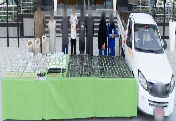 ضبط عناصر بؤر إجرامية من جالبي ومتجري المواد المخدرة (11)