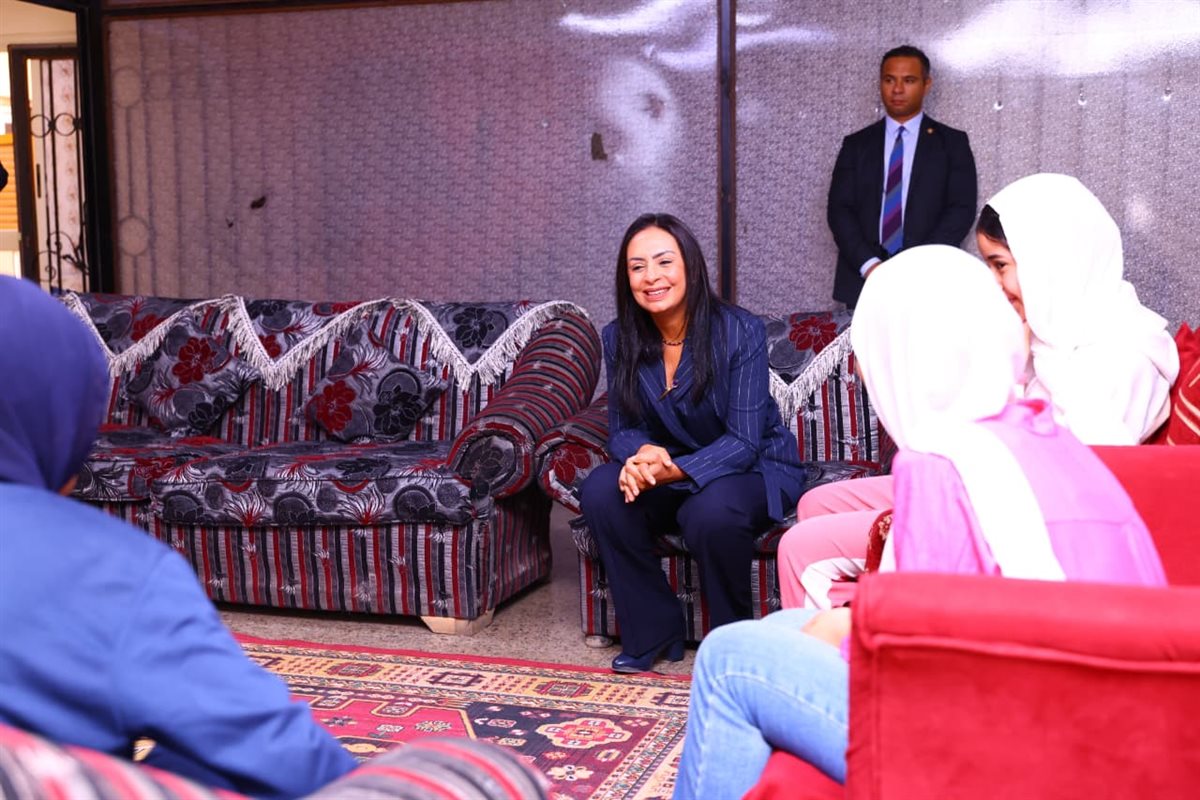 زيارة وزيرة التضامن الاجتماعي