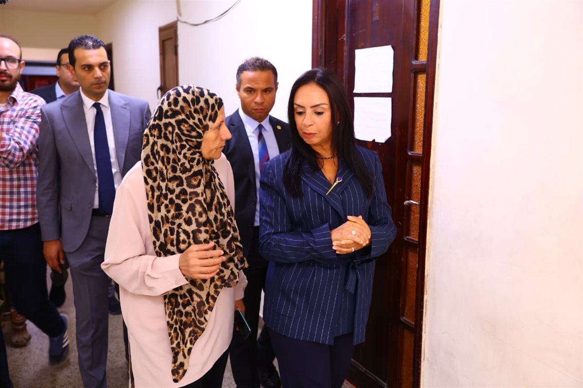 زيارة وزيرة التضامن الاجتماعي