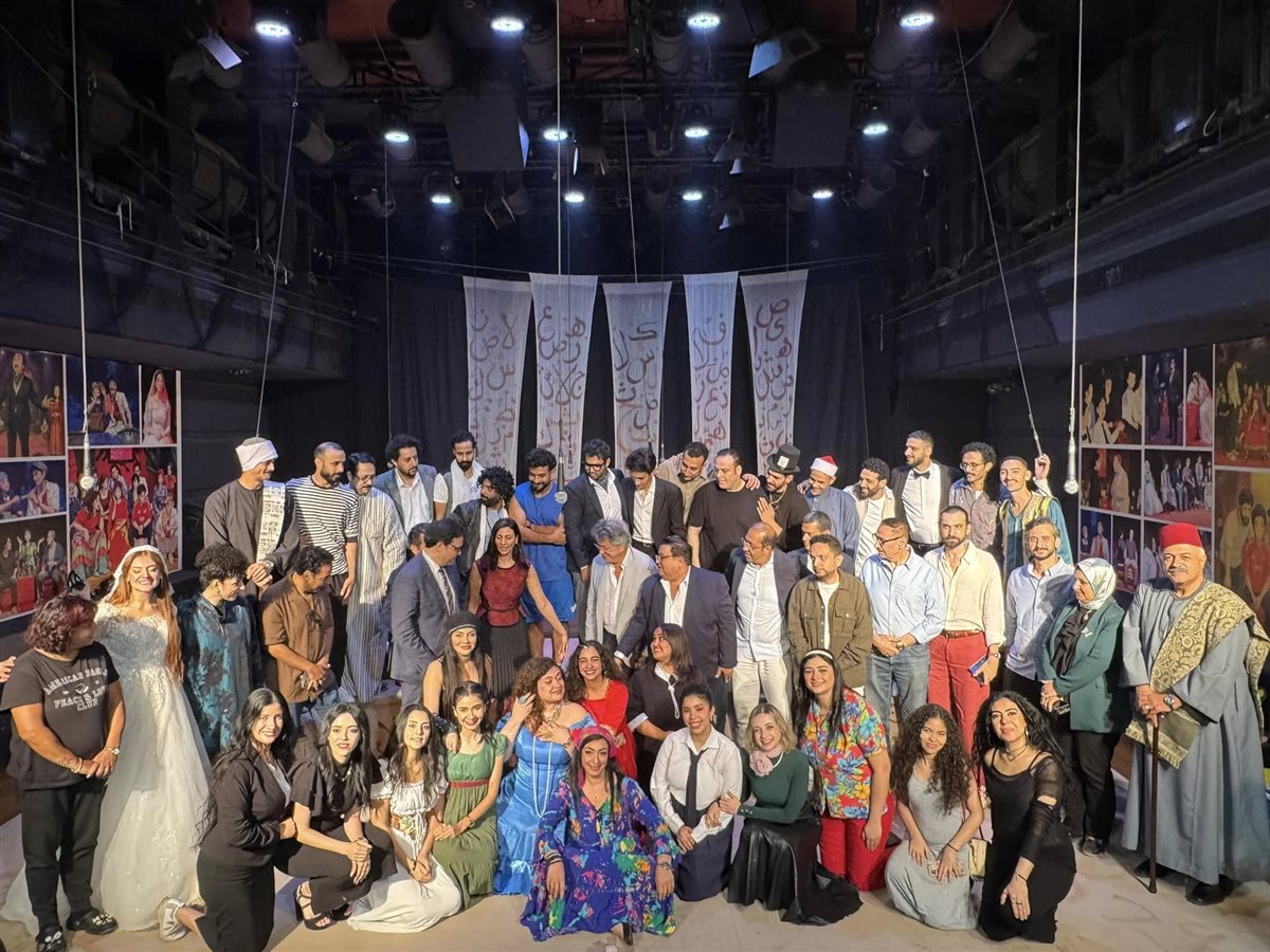  لقطات من حضور وزير الثقافة مسرحية حواديت لـ خالد جلال