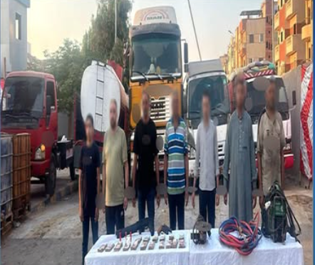 المتهمون والمضبوطات