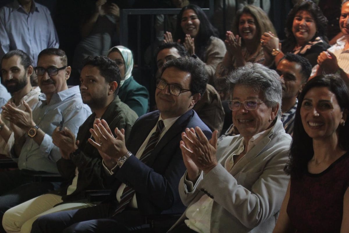 وزير الثقافة يشهد العرض