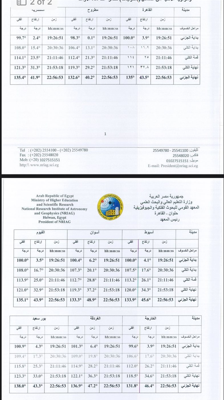 يري في مصر.. البحوث الفلكية تعلن تفاصيل خسوف كلمي للقمر الأحد 7 سبتمبر